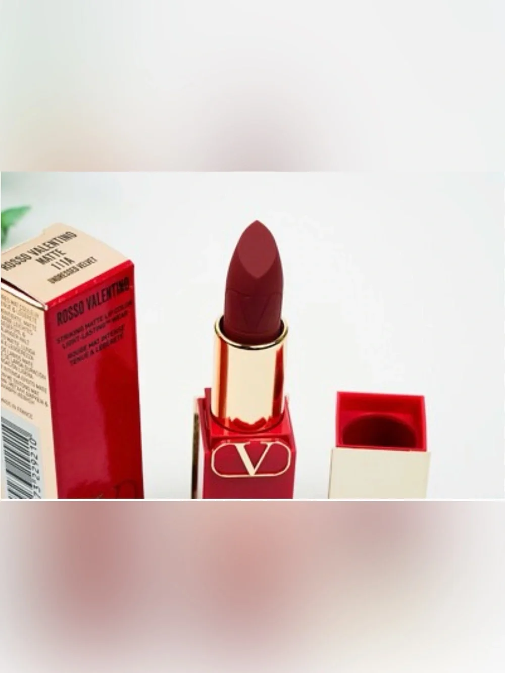 Valentino Matte Lipstick — Matte 111A undressed velvet